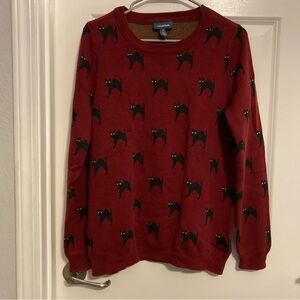 Modcloth Meow or Never Sweater